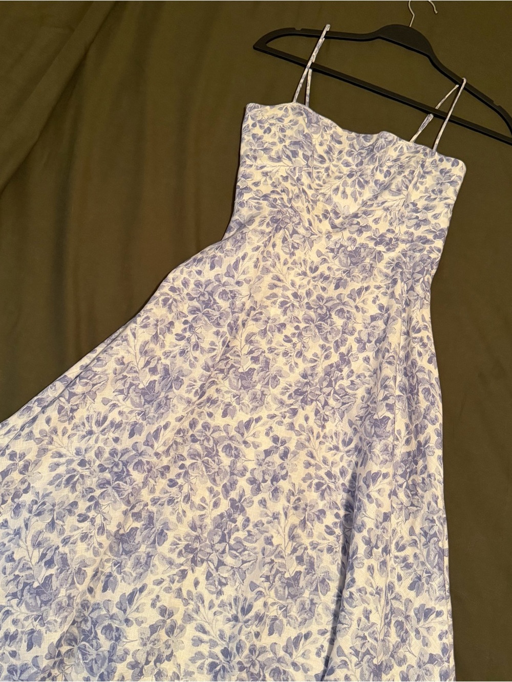 Reformation Monette Linen Dress - Chloe